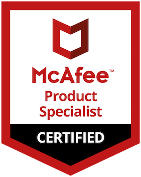 McAfee certified